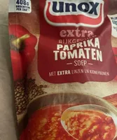 Extra rijkgevulg paprika tomatensoep