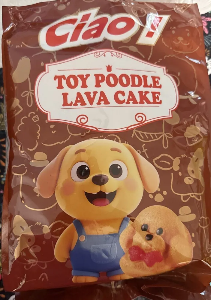 Toy Poodle Lava Cake