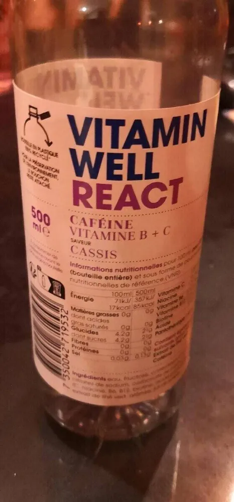 Vitamin well react