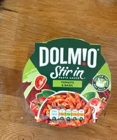 Stir in pasta sauce tomato and basil
