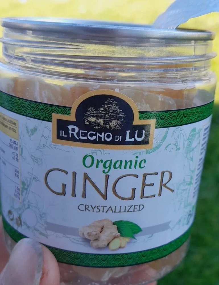 Organic Ginger Crystalized