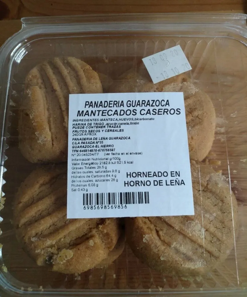 Mantecados caseros de Guarazoca