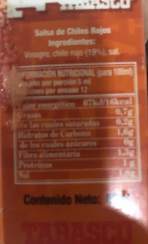 Salsa de Chiles Rojos