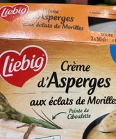 Crème d’asperges aux éclats de Morilles