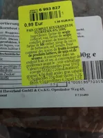 Pain complet aux graines de tournesol