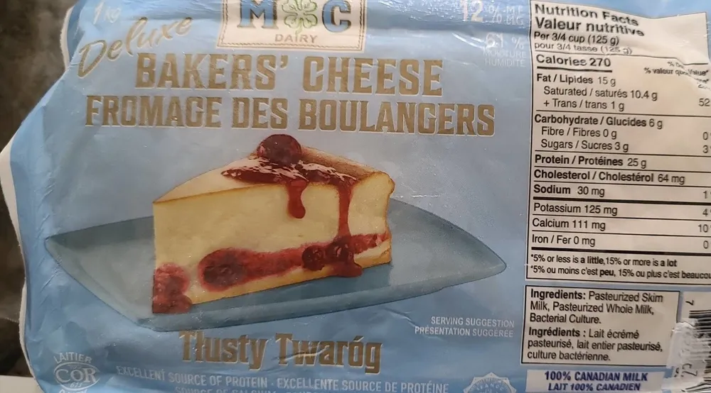 Baker's cheese