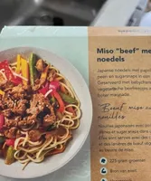 Miso beef noedels