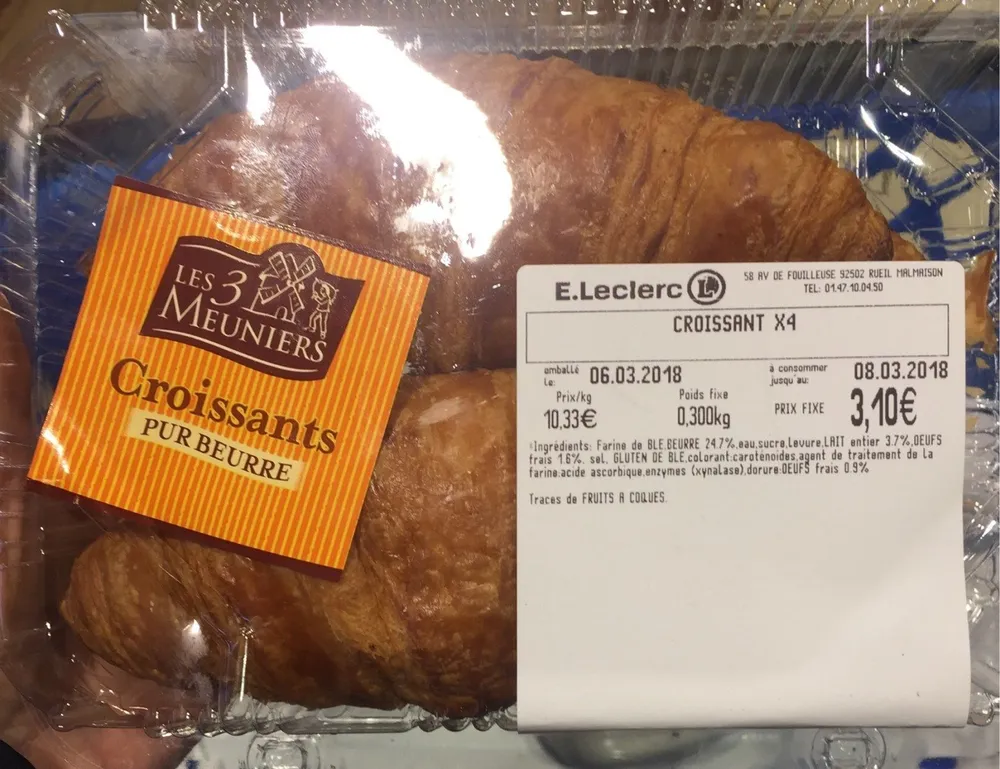 Croissant pur beurre