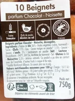 10 beignets parfum chocolat-noisette