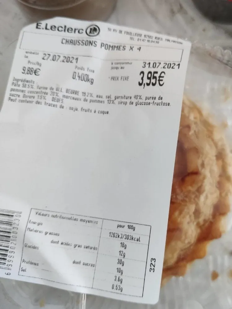 Chaussons aux pommes