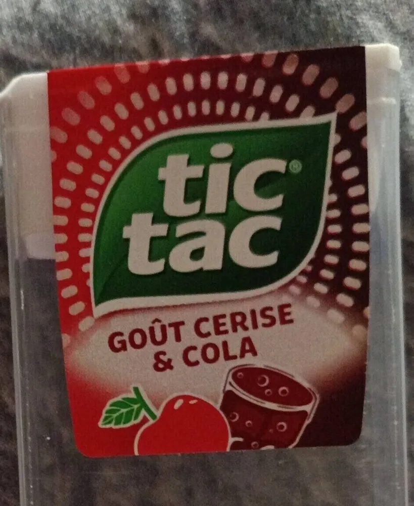 Tic tac cerise cola
