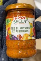 Trio poivrons et aubergines