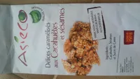 Délices caramélisés aux cacahuètes et sésame