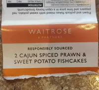 Cajun Spiced Prawn & Sweet Potato Fishcakes