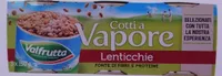 Cotti al vapore lenticchie