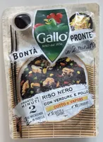 Riso Nero con Verdure e Pollo