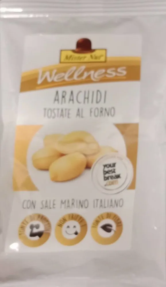 Arachidi tostate al forno