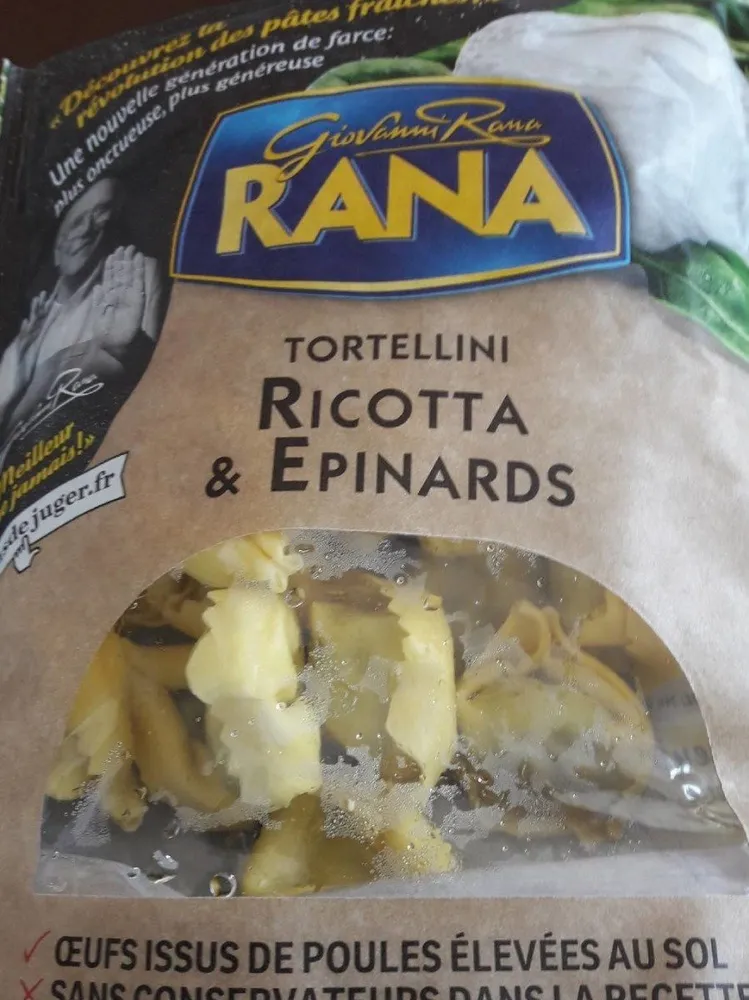 Tortellini ricotta et épinards