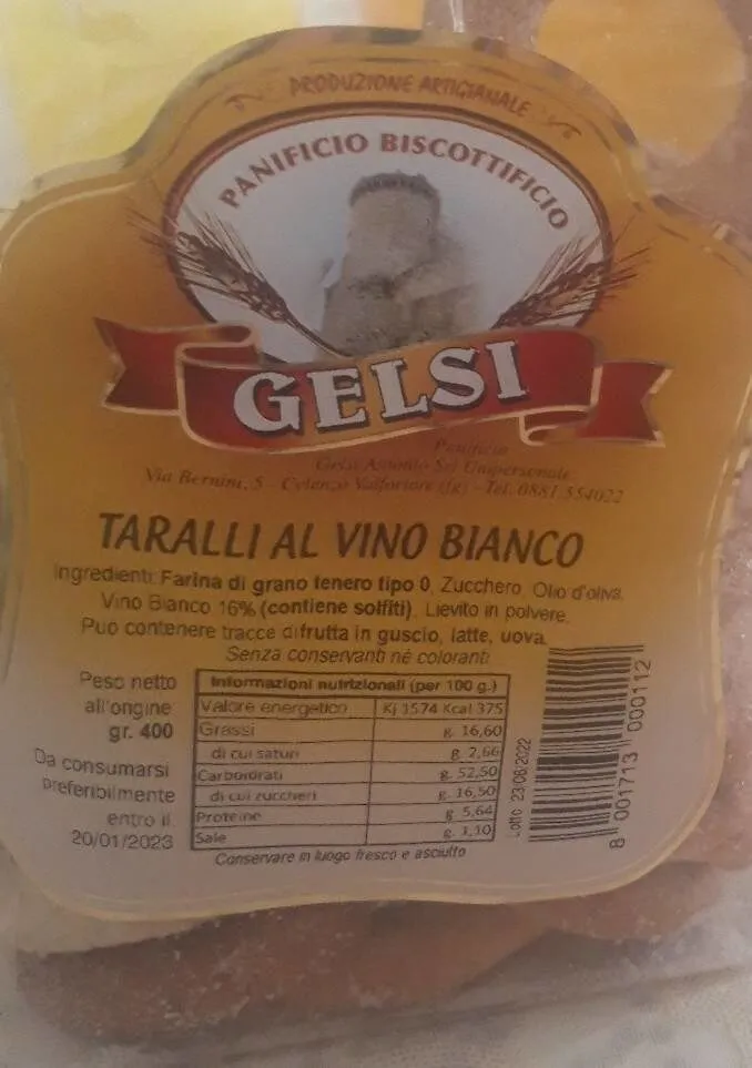 Taralli al vino bianco