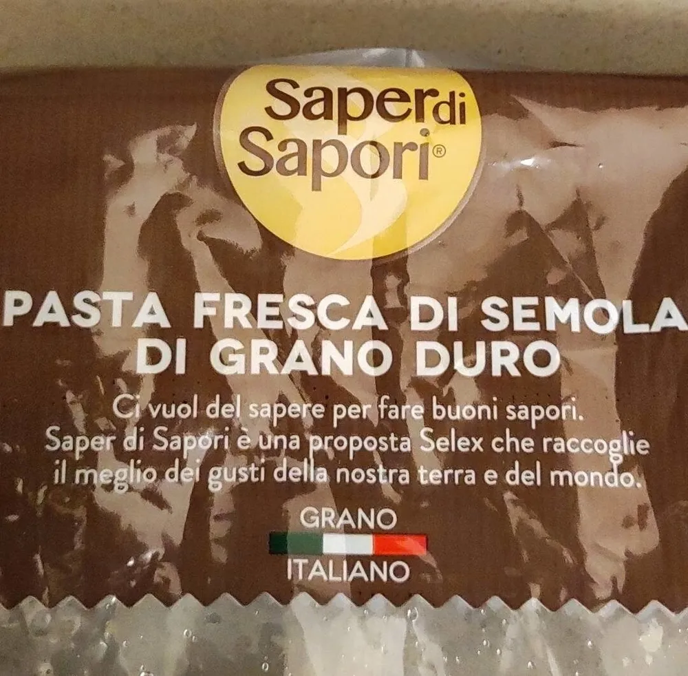 Pasta fresca di semola