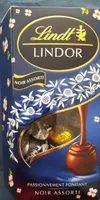 Assortiment de bouchées de chocolat noir