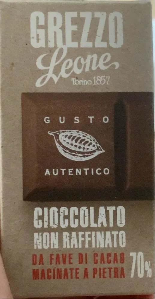 Cioccolato non raffinato