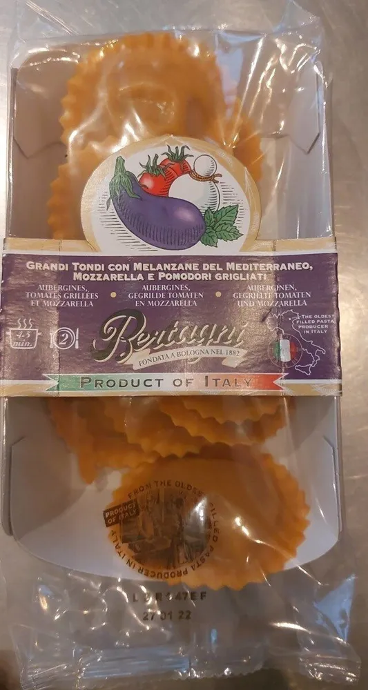 Grandi tondi con melanzane