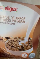 Copos de arroz con chocolate