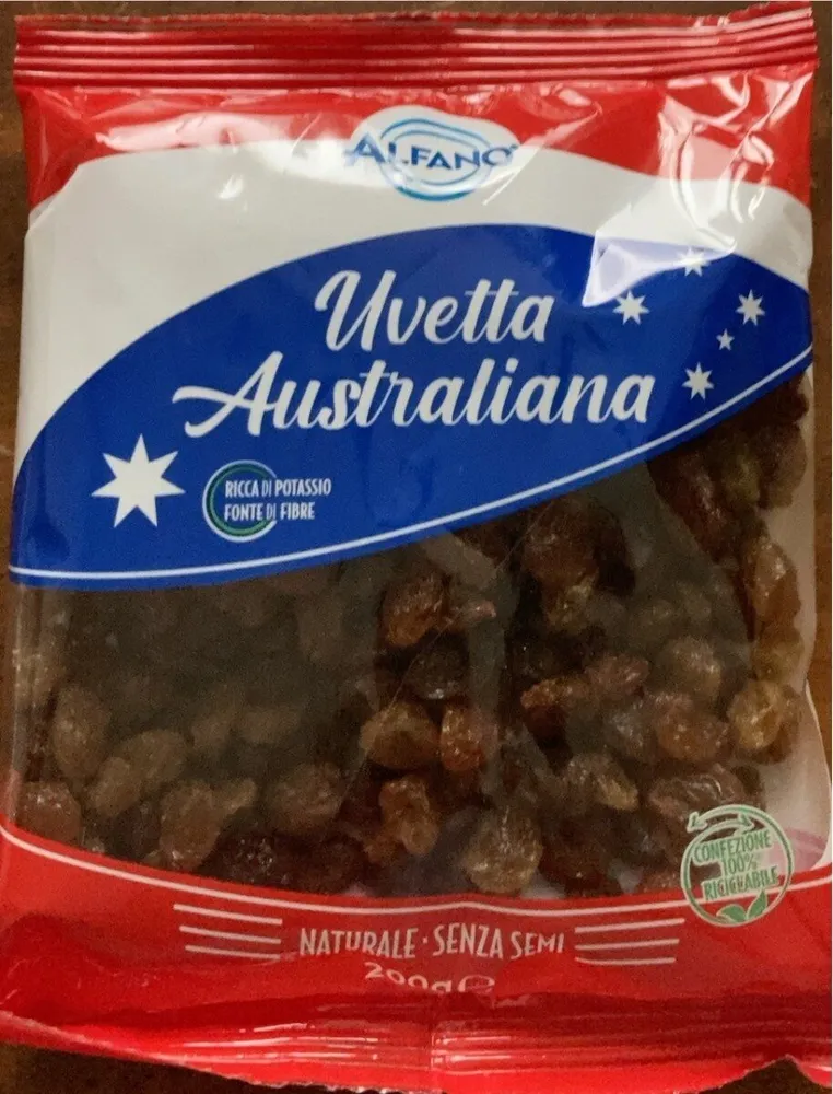 Uvetta australiana