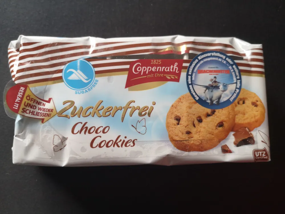 Zuckerfrei Choco Cookies