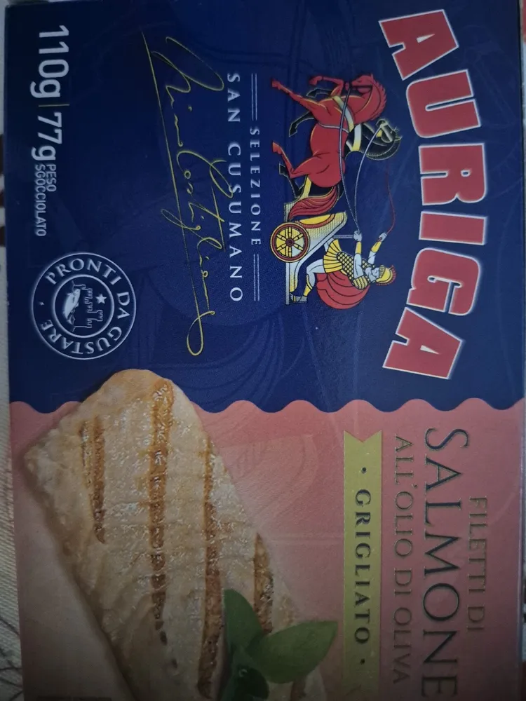 Salmone All' Olio D' Oliva Grigliato