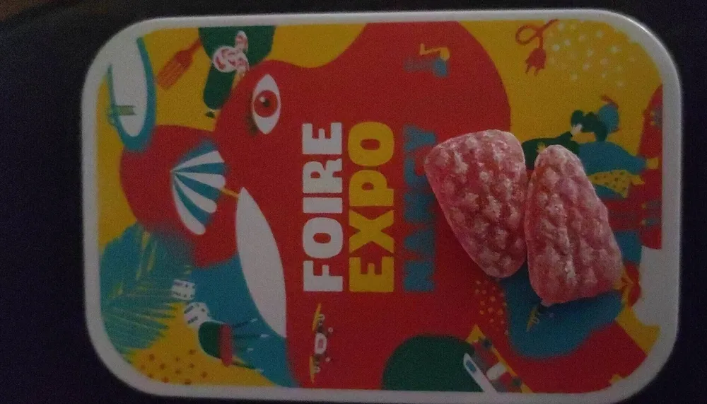 Bonbons de sucre cuit à feu nu
