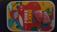 Bonbons de sucre cuit à feu nu