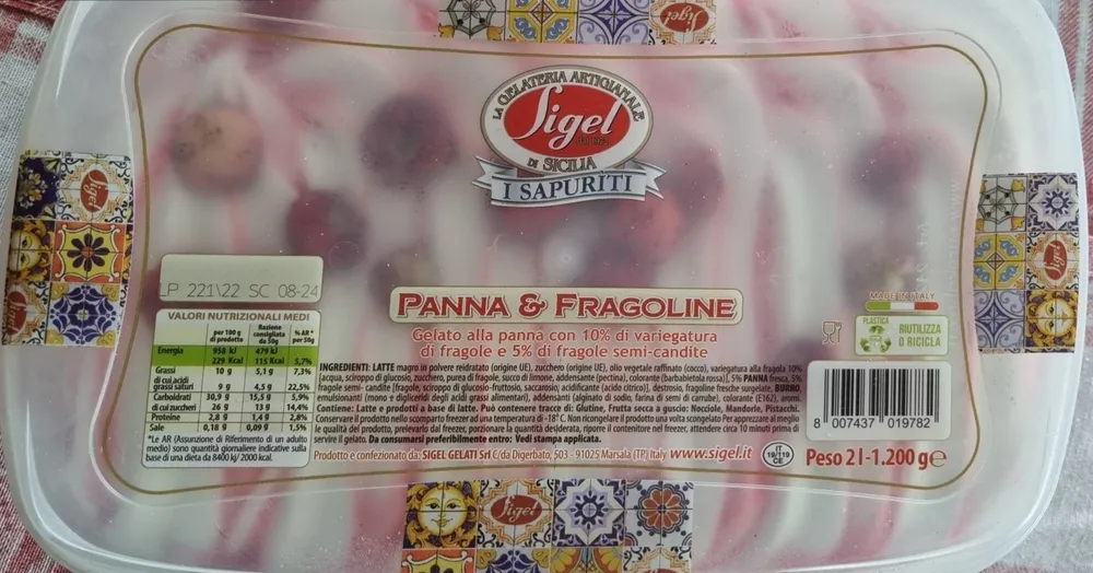 Panna e fragoline