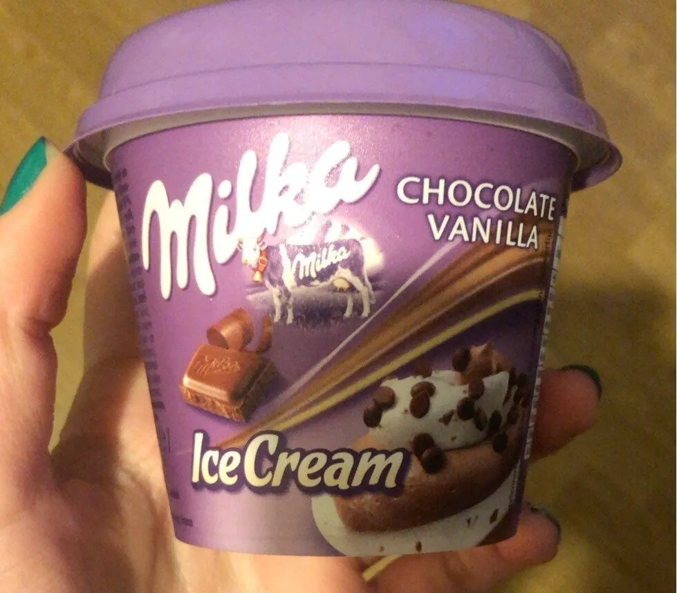 Milka Ice cream