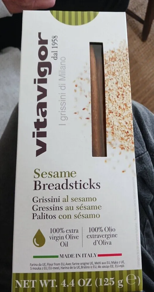 Sésame breadsticks