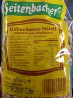 Seitenbacher Gebackenes Müsli