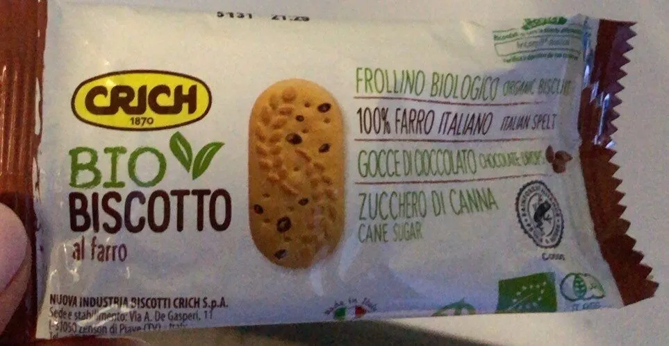 Bio biscotto al farro