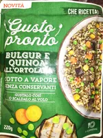 bulgur e quinoa all'ortolana