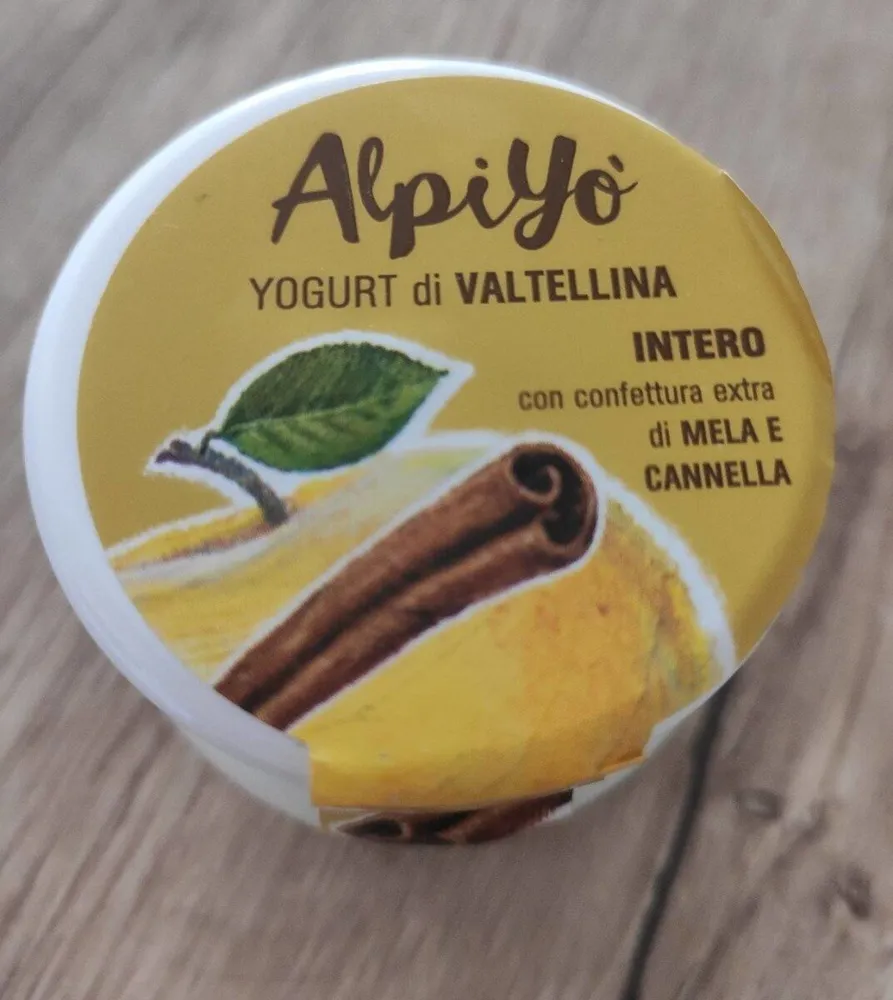 Yogurt di Valtellina mele e cannella