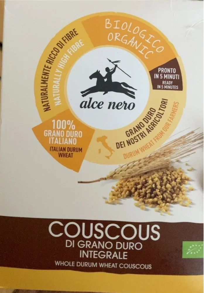 Cous cous di grano integrale