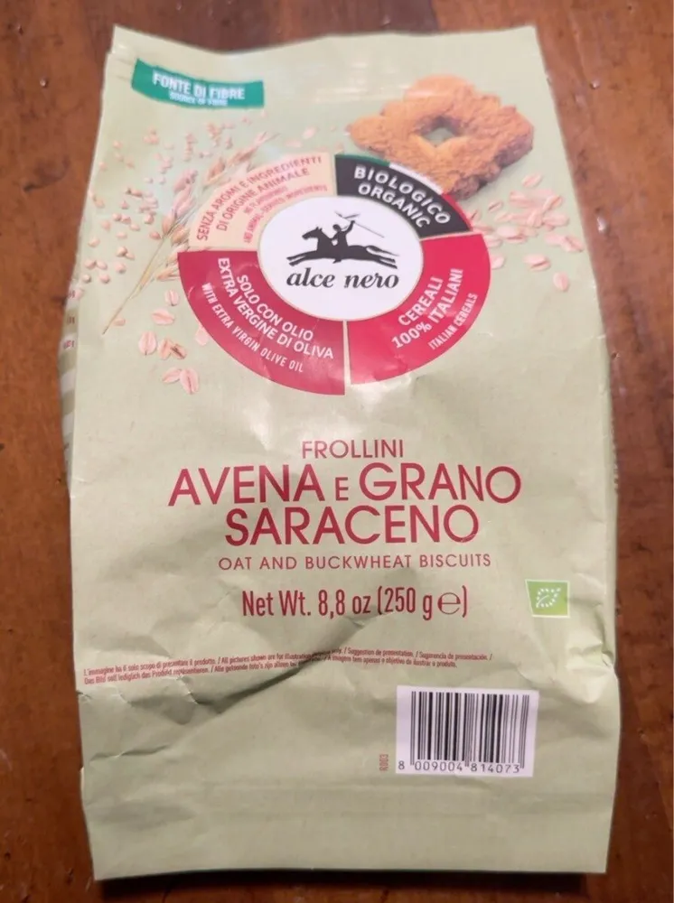 Frollìni Avena e grano saraceno