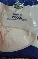 Cocco grattugiato essicato