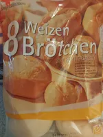 8 Weizen Brötchen (Kaufland)