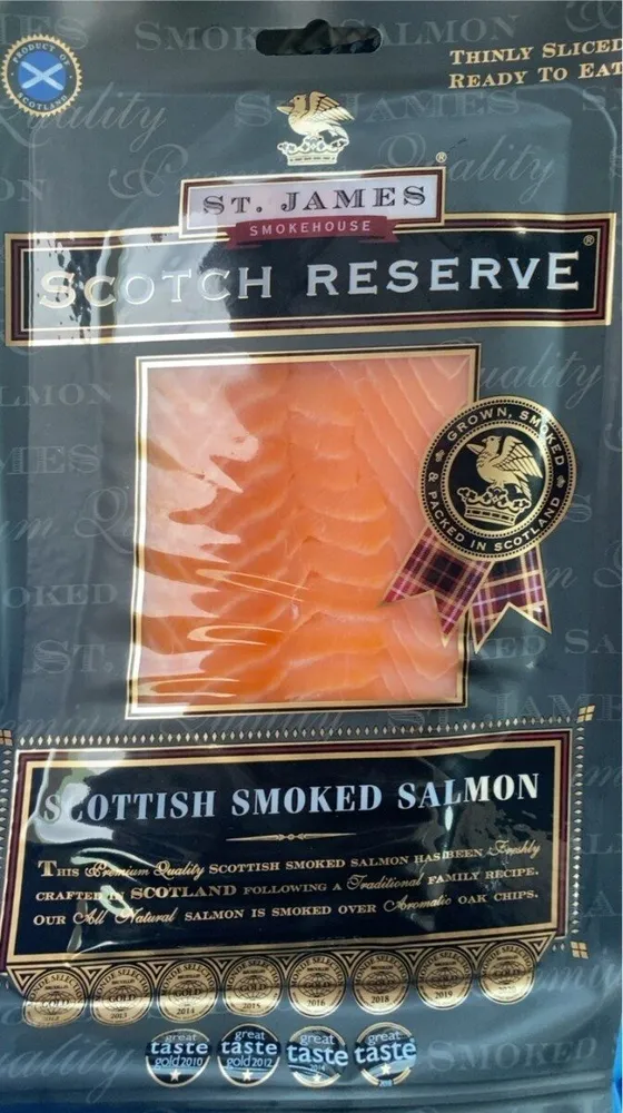 Scottish smoked salmon