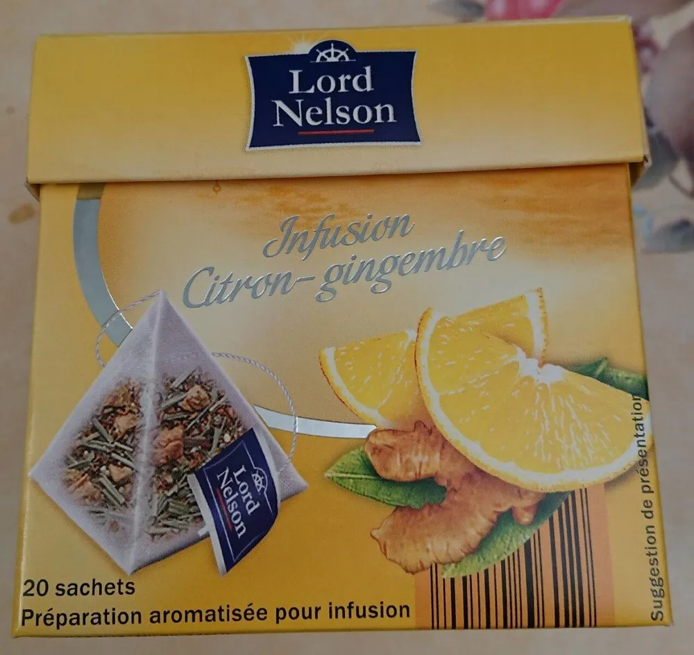 Infusion citron-gingembre