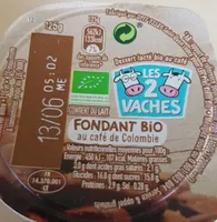 Fondant bio au café de Colombie