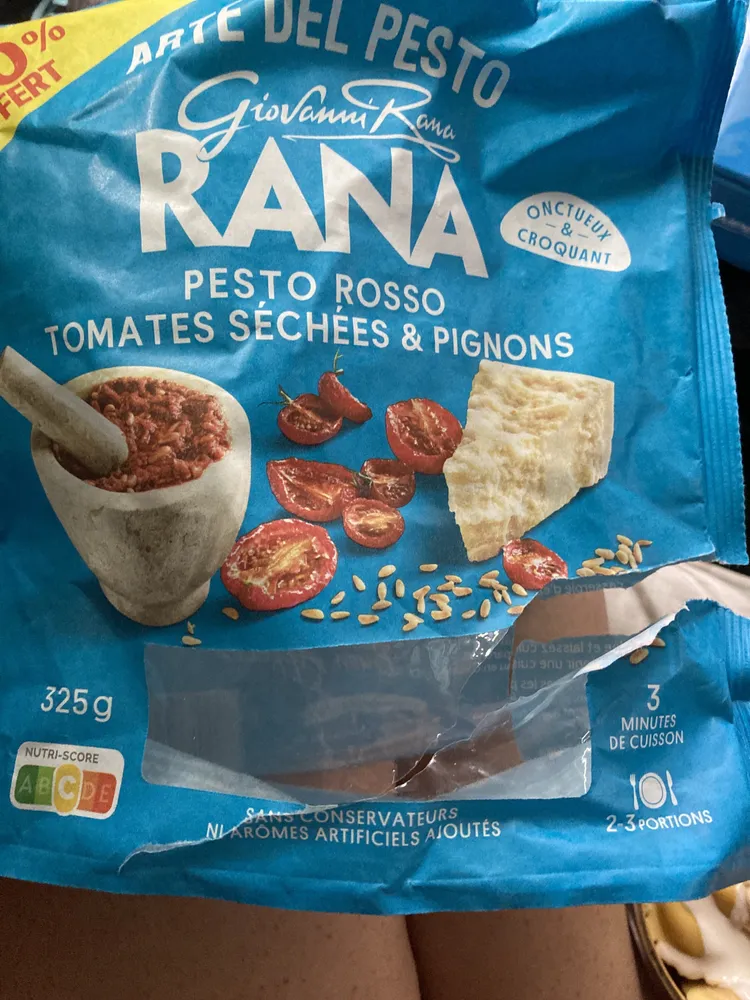 Pesto rosso tomates séchées & pignons