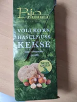 Vollkorn Haselnuss Kekse
