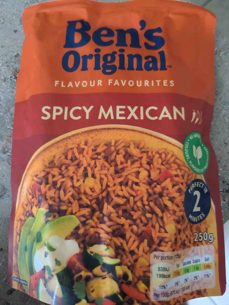 Spicy Mexican rice